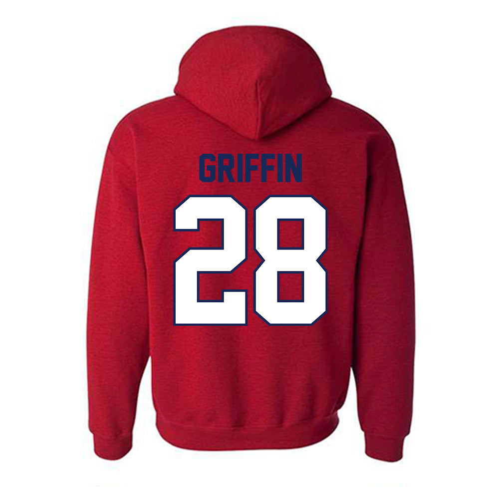 Arizona - NCAA Football : Swayde Griffin - Classic Shersey Hooded Sweatshirt-1
