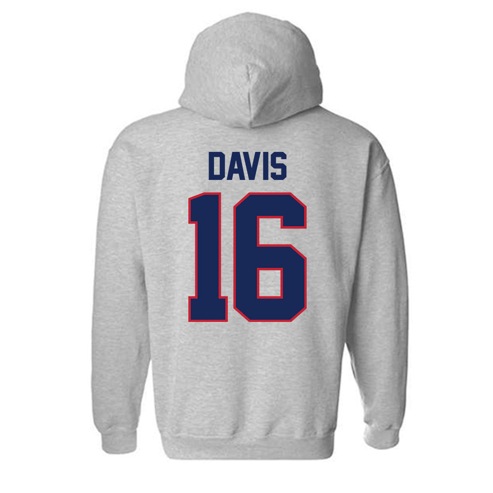 Arizona - NCAA Women's Volleyball : Shea Davis - Classic Shersey Hooded Sweatshirt-1