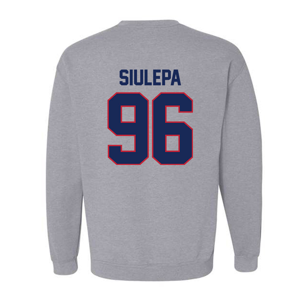 Arizona - NCAA Football : Zac Siulepa - Classic Shersey Crewneck Sweatshirt-1