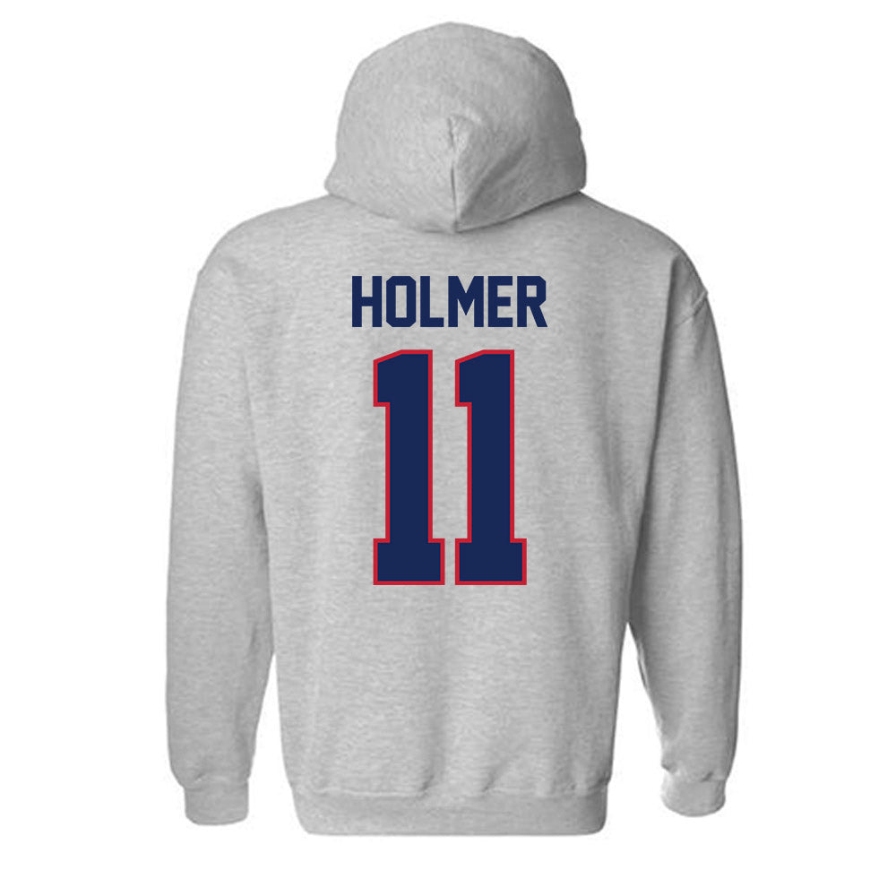 Arizona - NCAA Beach Volleyball : Regan Holmer - Classic Shersey Hooded Sweatshirt-1