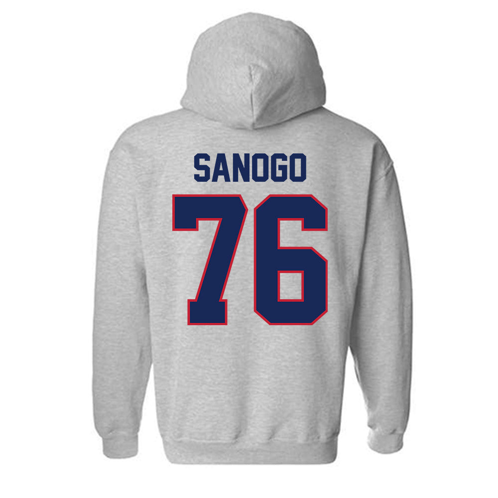 Arizona - NCAA Football : Khalil Sanogo - Classic Shersey Hooded Sweatshirt-1