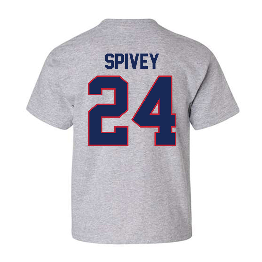 Arizona - NCAA Football : Kingston Spivey - Classic Shersey Youth T-Shirt-1