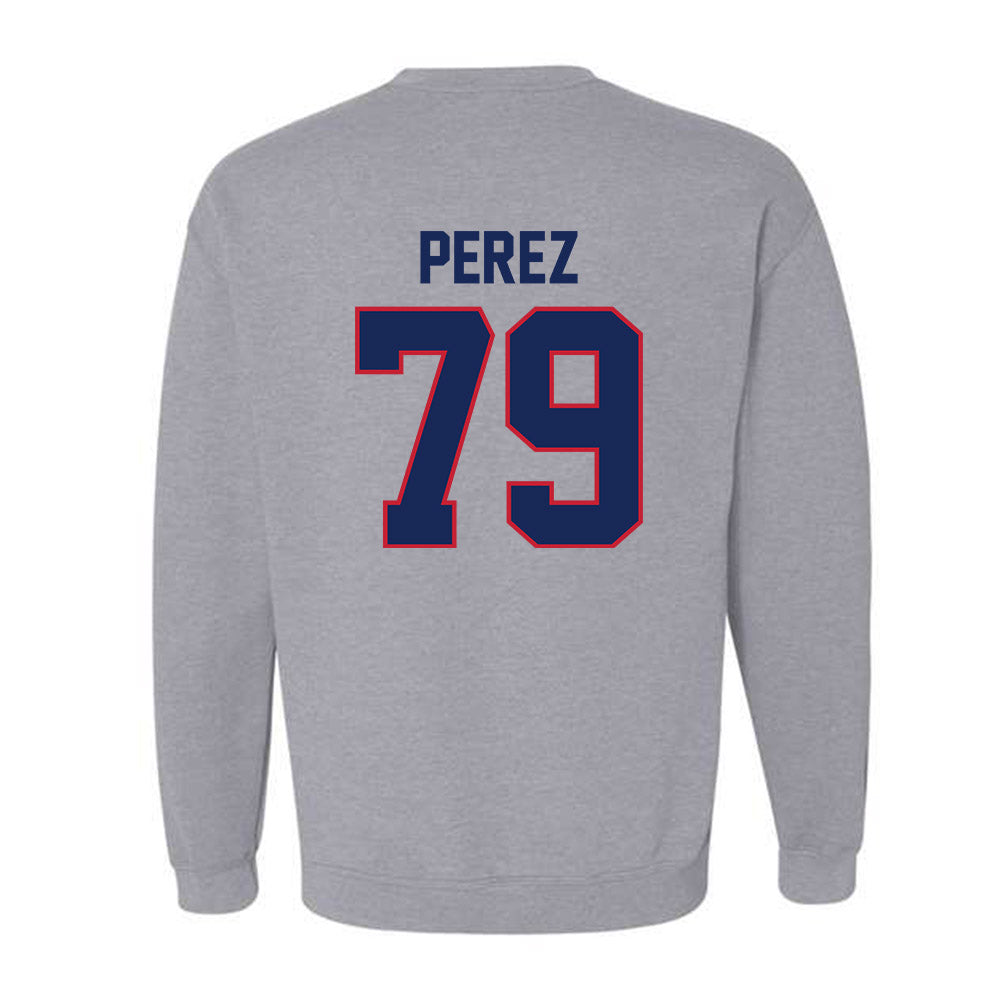 Arizona - NCAA Football : Isaac Perez - Classic Shersey Crewneck Sweatshirt-1