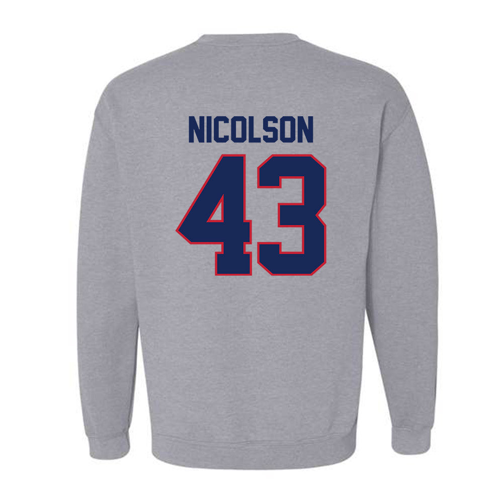 Arizona - NCAA Football : Drew Nicolson - Classic Shersey Crewneck Sweatshirt-1