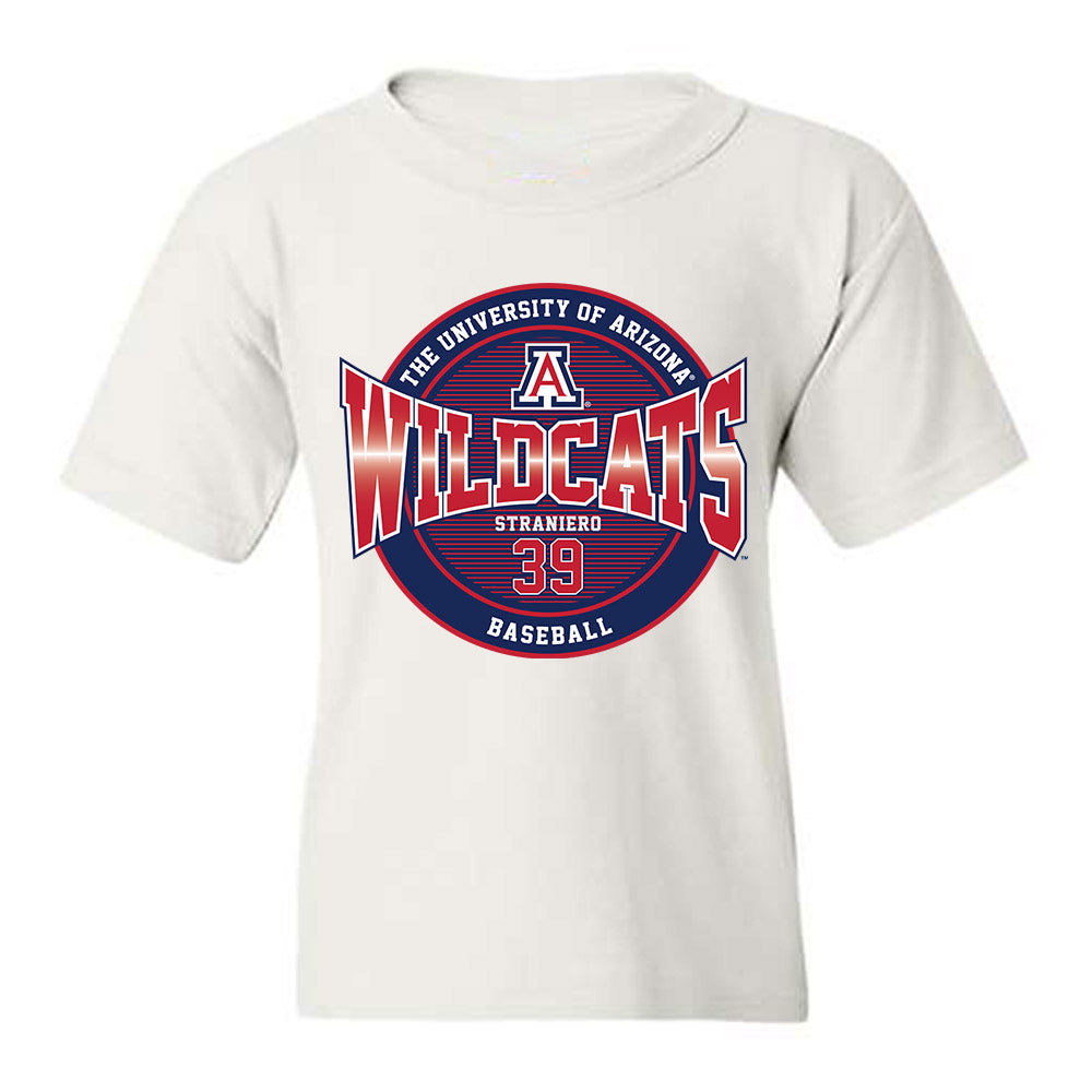 Arizona - NCAA Baseball : Nolan Straniero - Classic Fashion Shersey Youth T-Shirt-0