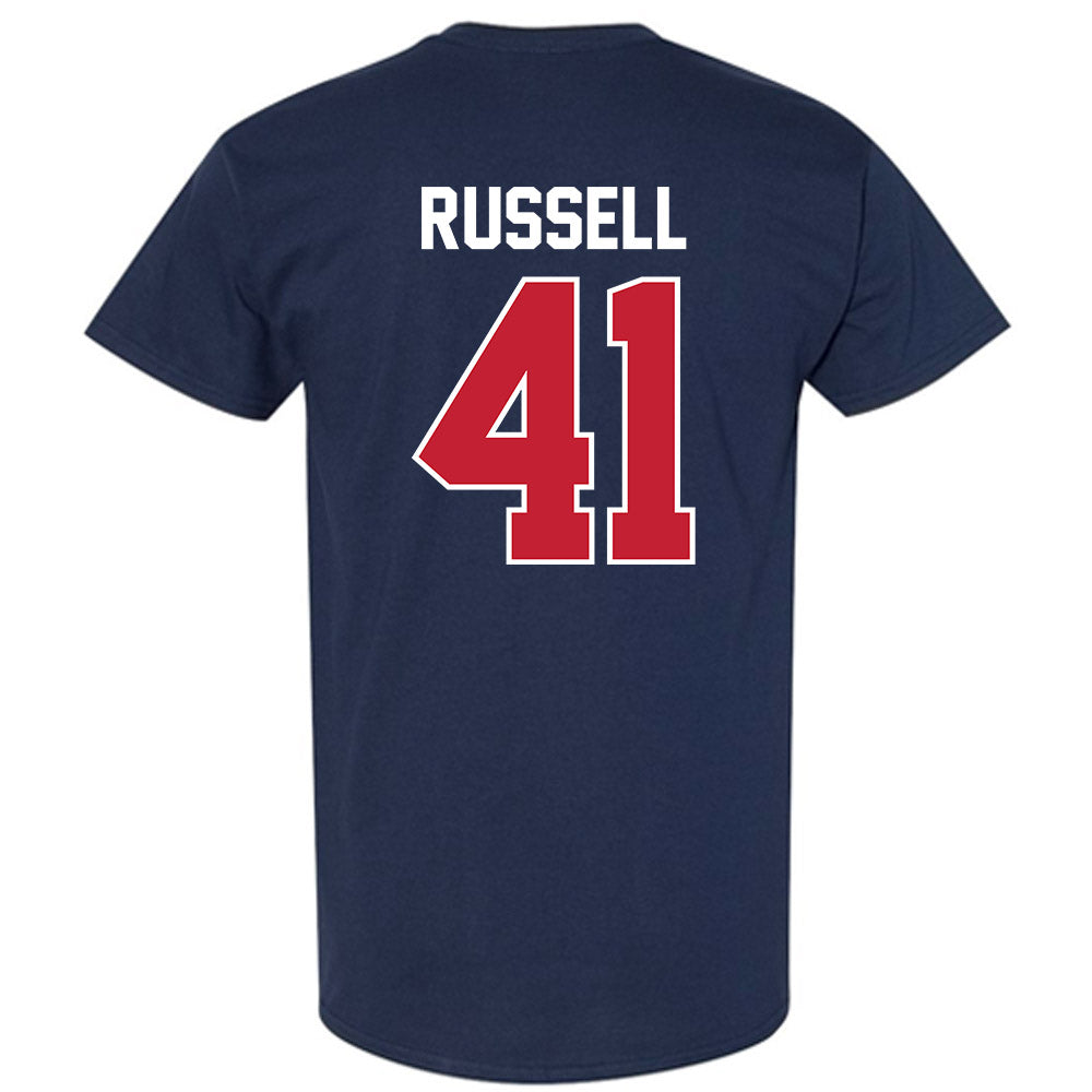 Arizona - NCAA Baseball : Tyler Russell - Sports Shersey T-Shirt-1
