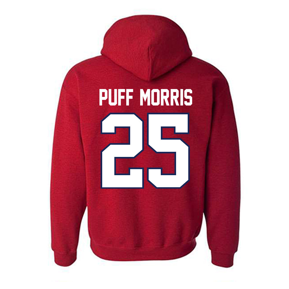 Arizona - NCAA Women's Basketball : Aliyahna "Puff" Morris - Sports Shersey Hooded Sweatshirt-1