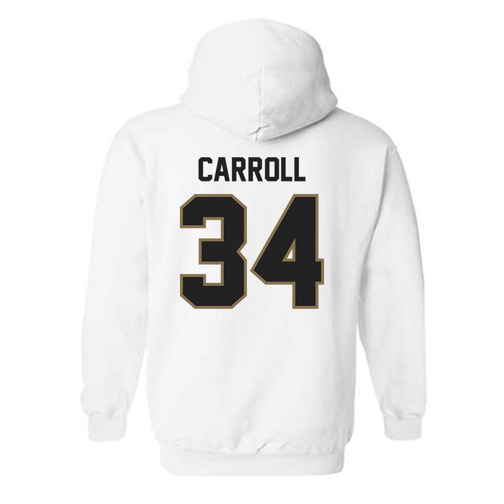 Texas State - NCAA Baseball : Coll Carroll - Classic Shersey Hooded Sweatshirt-1
