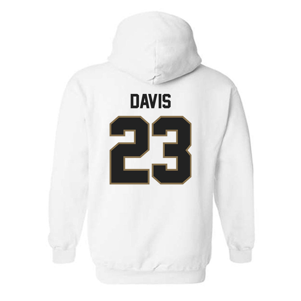 Texas State - NCAA Football : Darius Davis - Classic Shersey Hooded Sweatshirt-1