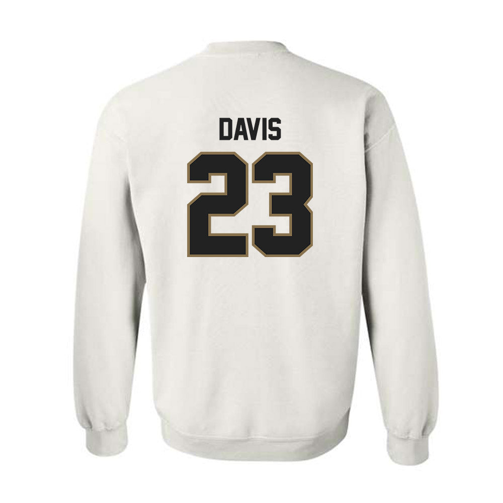 Texas State - NCAA Football : Darius Davis - Classic Shersey Crewneck Sweatshirt-1