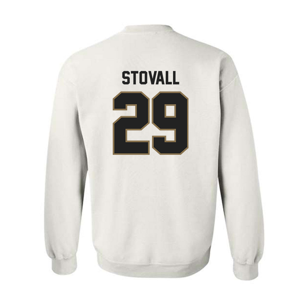Texas State - NCAA Baseball : Kortland Stovall - Classic Shersey Crewneck Sweatshirt-1