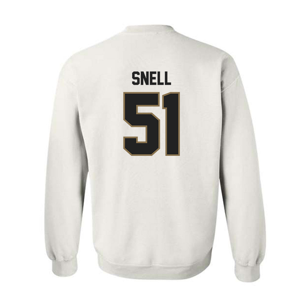 Texas State - NCAA Football : Darian Snell - Classic Shersey Crewneck Sweatshirt-1