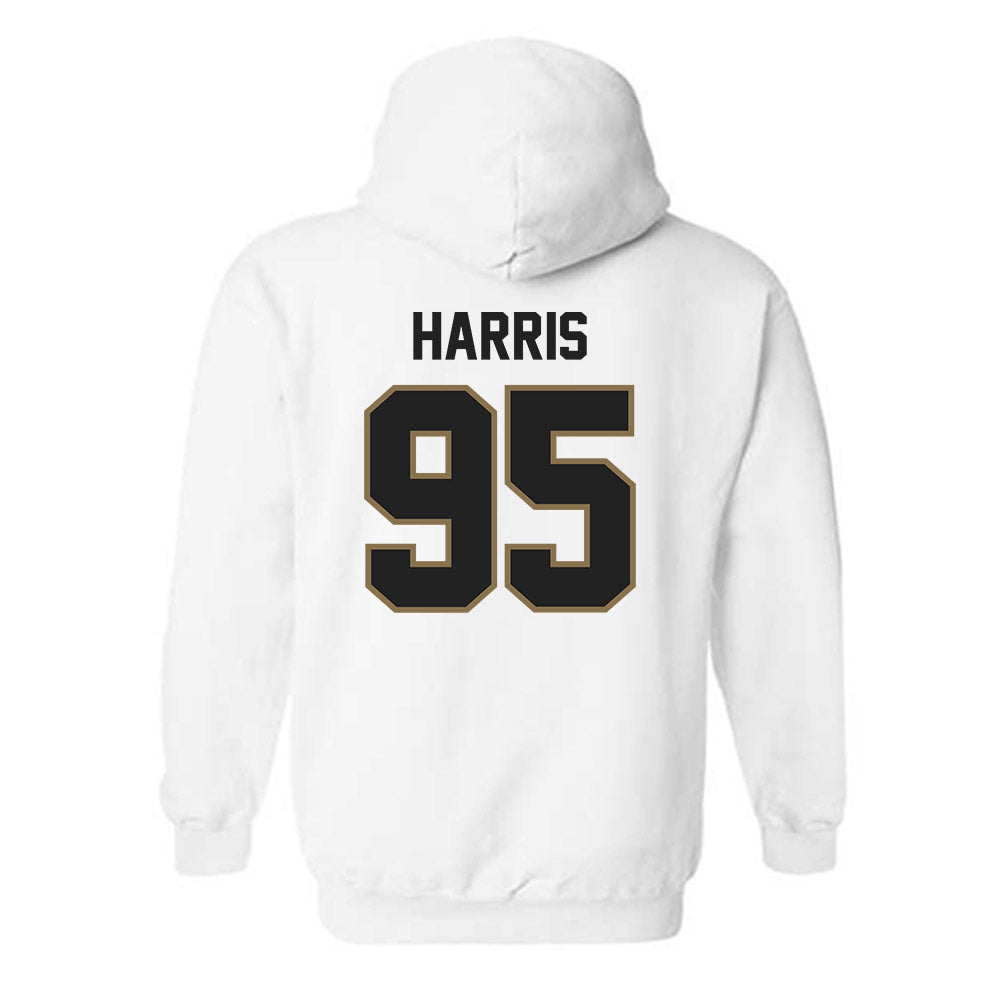 Texas State - NCAA Football : Jaylen Harris - Classic Shersey Hooded Sweatshirt-1