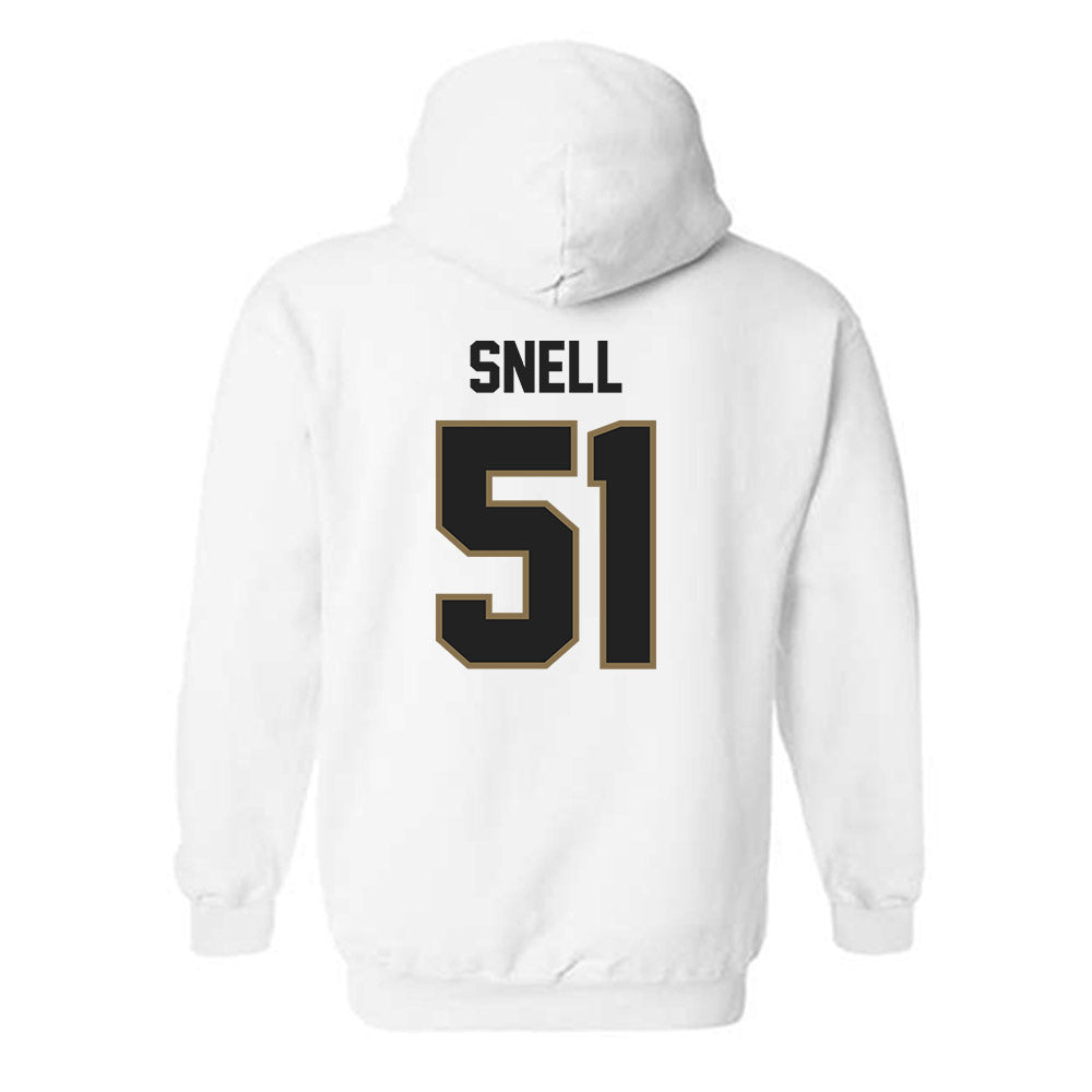 Texas State - NCAA Football : Darian Snell - Classic Shersey Hooded Sweatshirt-1