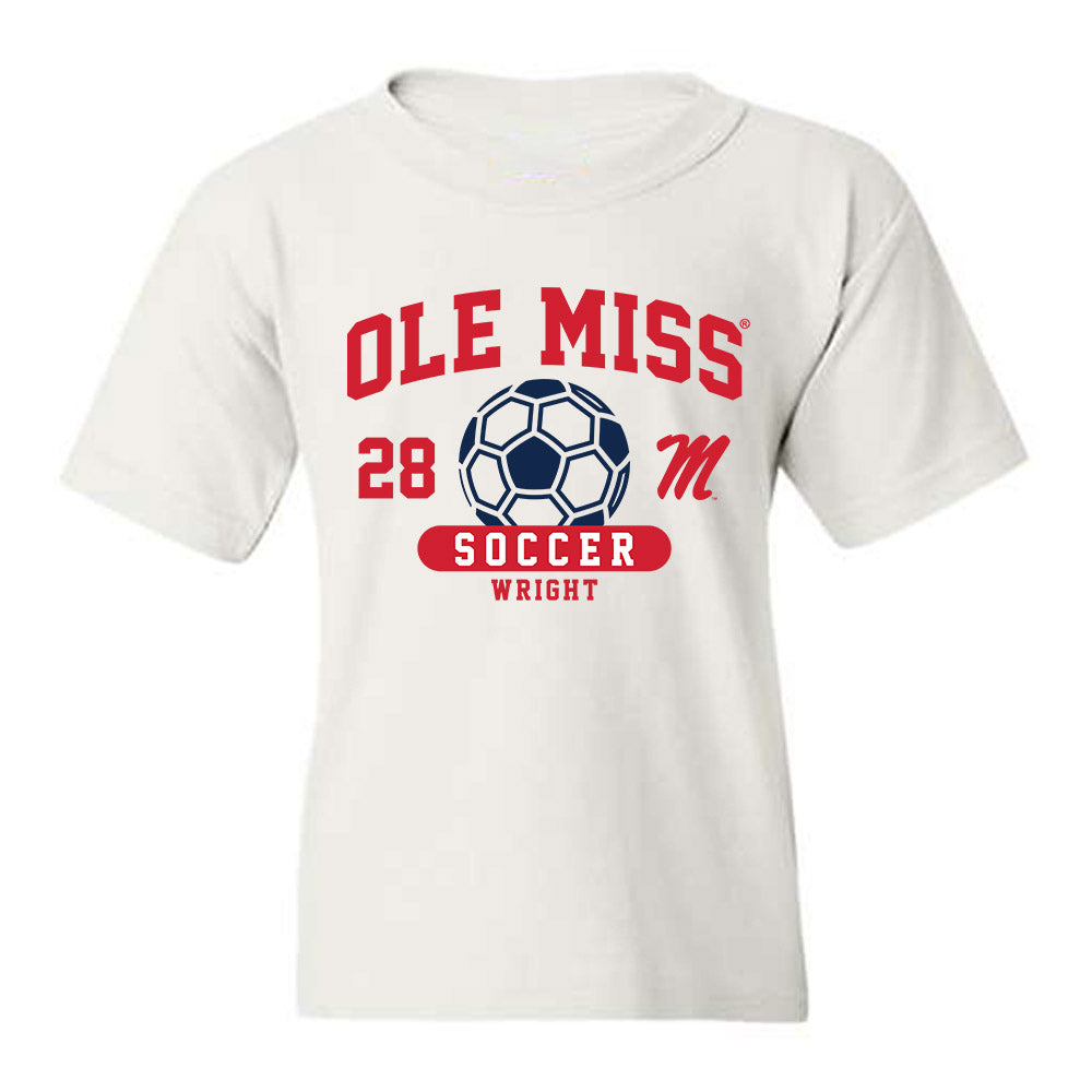 Ole Miss - NCAA Women's Soccer : Isabelle Wright - Classic Fashion Shersey Youth T-Shirt-0