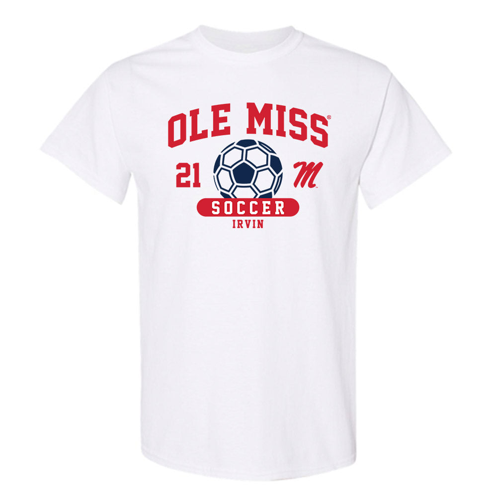 Ole Miss - NCAA Women's Soccer : Teaghan Irvin - Classic Fashion Shersey T-Shirt-0