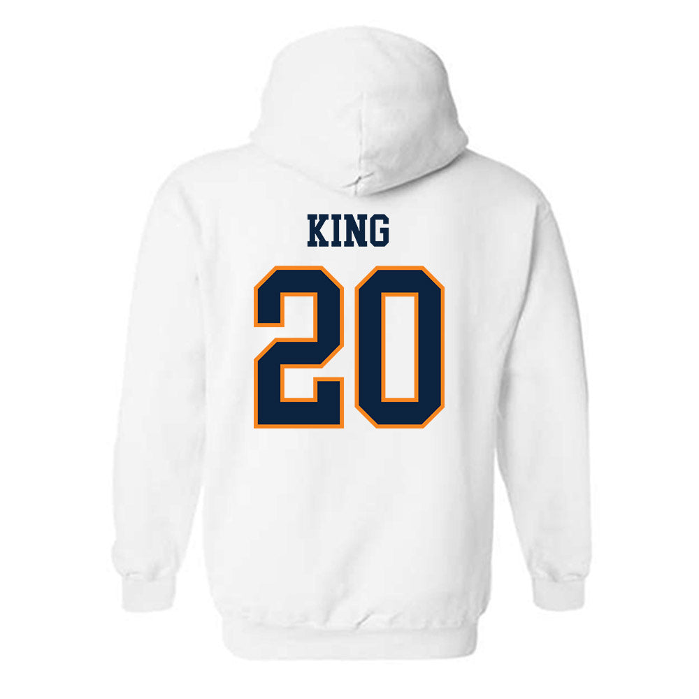 UT Martin - NCAA Baseball : Brandon King - Classic Shersey Hooded Sweatshirt-1