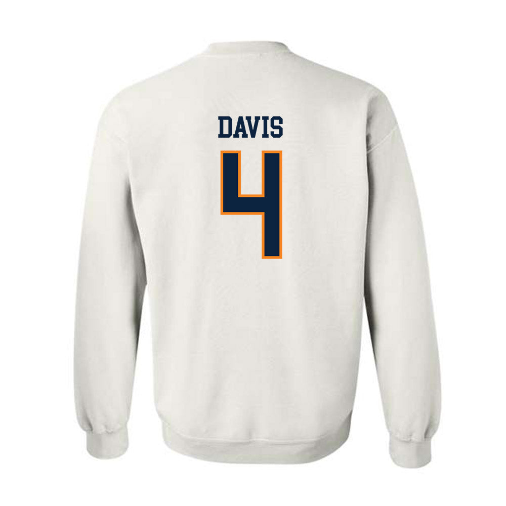 UT Martin - NCAA Baseball : Andrew Davis - Classic Shersey Crewneck Sweatshirt-1
