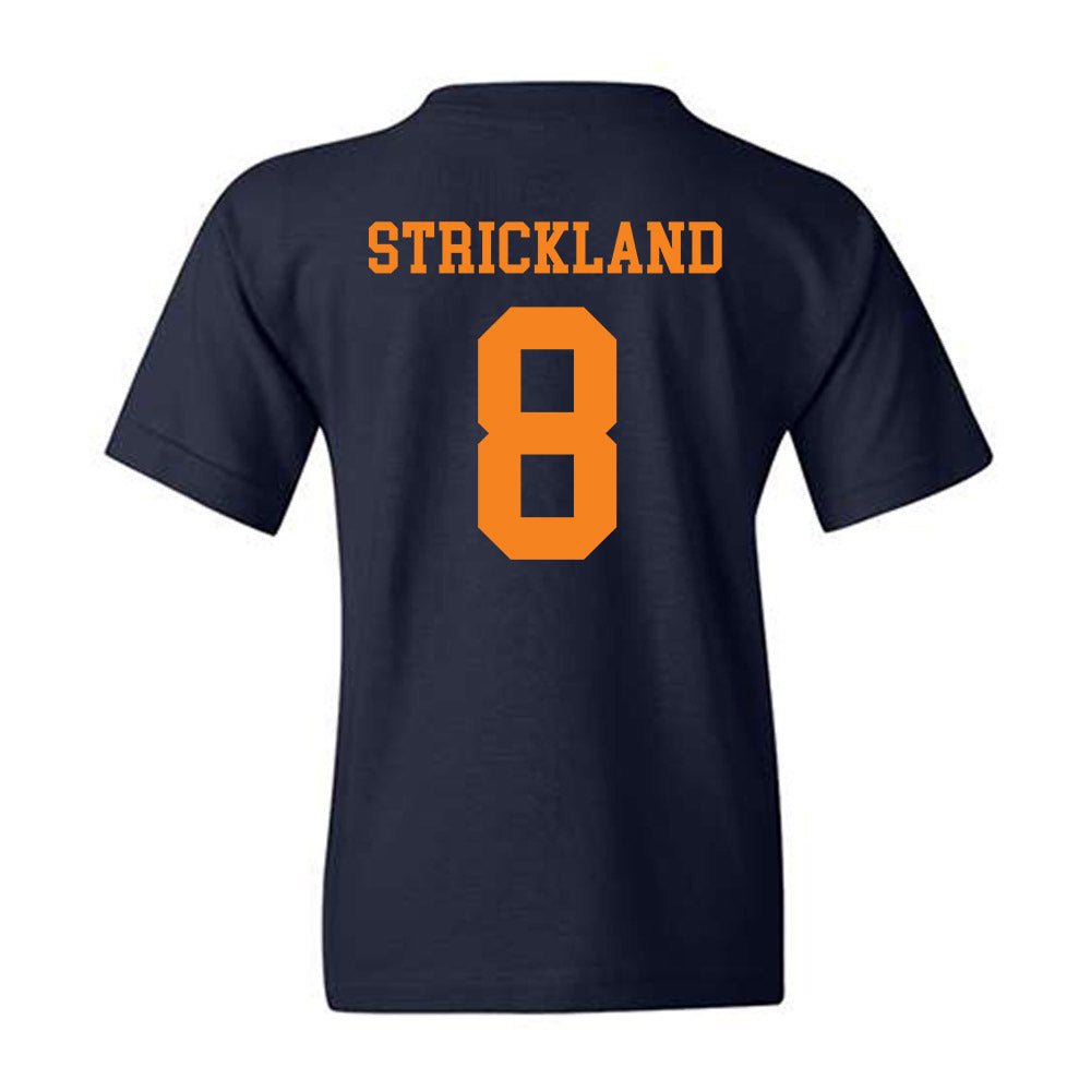 UT Martin - NCAA Baseball : Bo Strickland - Classic Shersey Youth T-Shirt-1