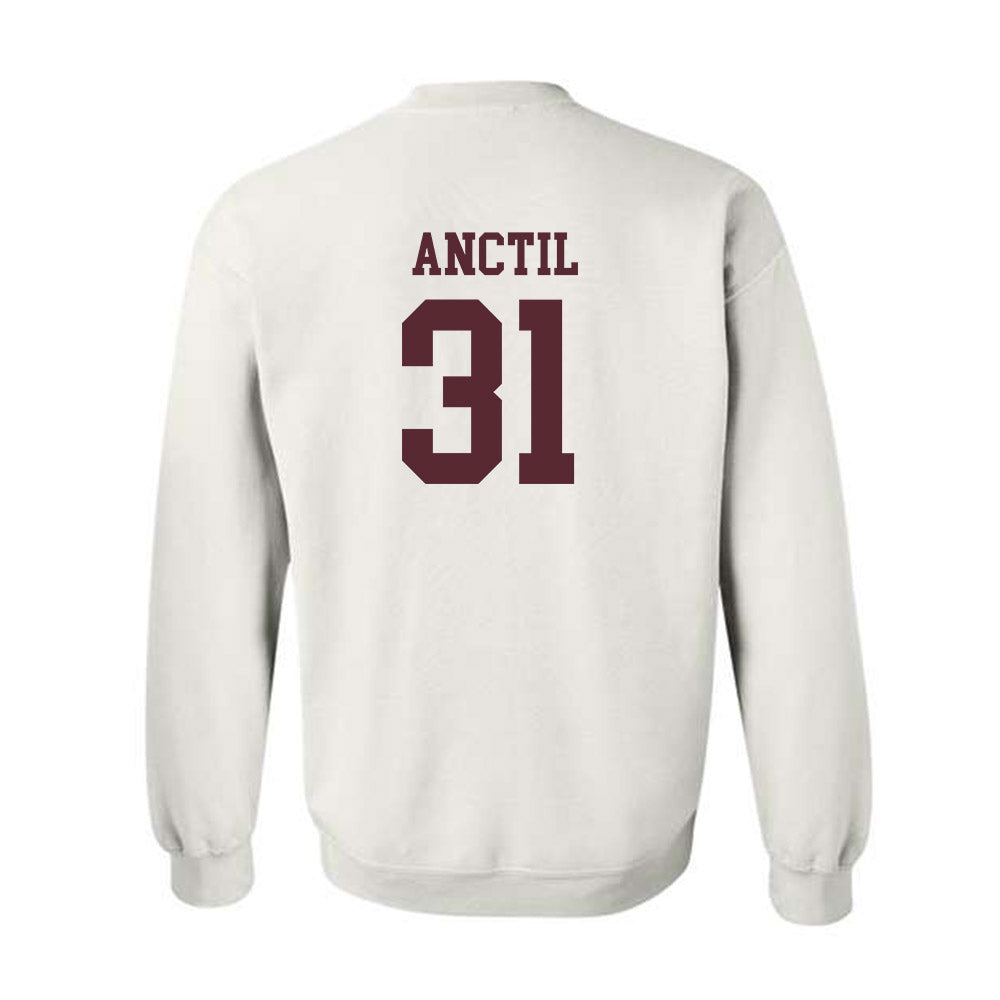 Texas State - NCAA Baseball : Justin Anctil - Classic Shersey Crewneck Sweatshirt-1
