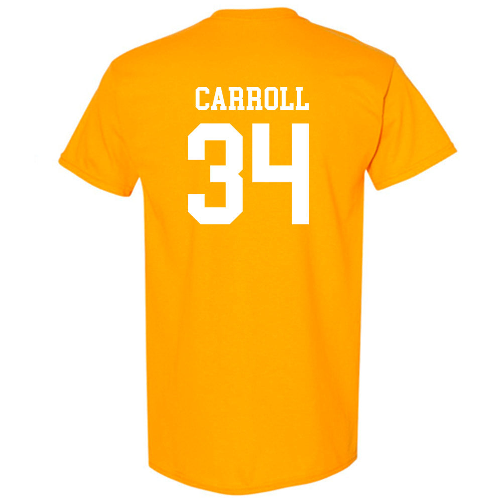 Texas State - NCAA Baseball : Coll Carroll - Classic Shersey T-Shirt-1