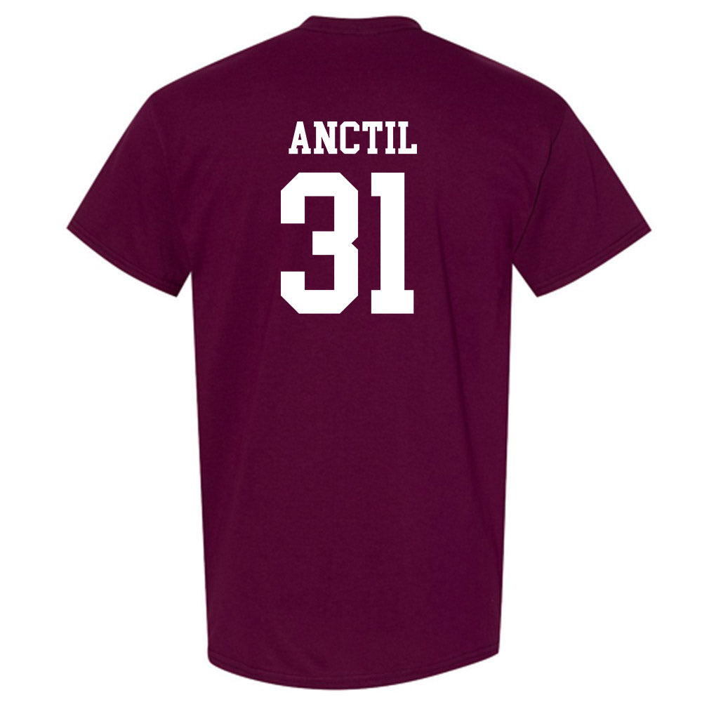 Texas State - NCAA Baseball : Justin Anctil - Classic Shersey T-Shirt-1