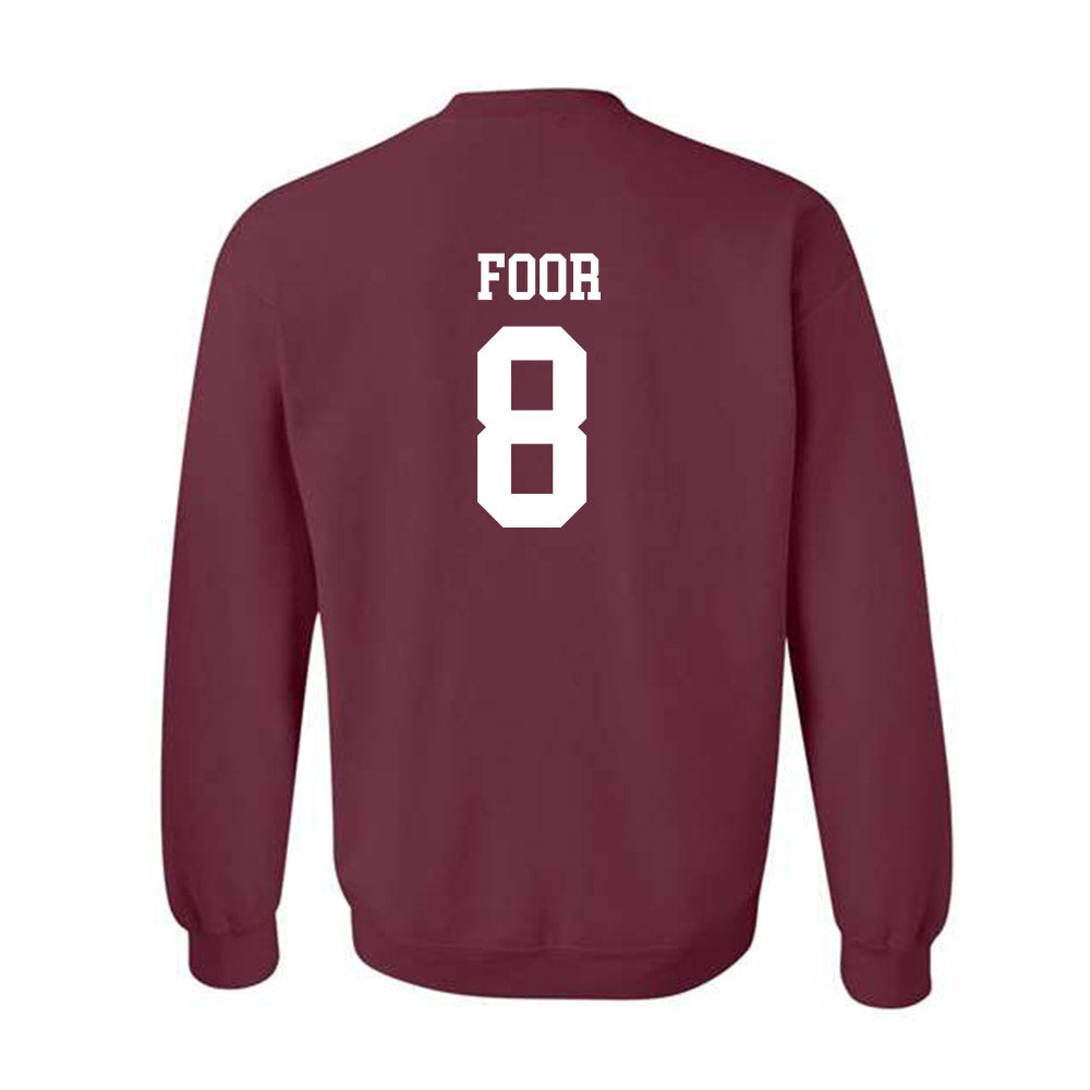 Texas State - NCAA Baseball : Daylen Foor - Classic Shersey Crewneck Sweatshirt-1