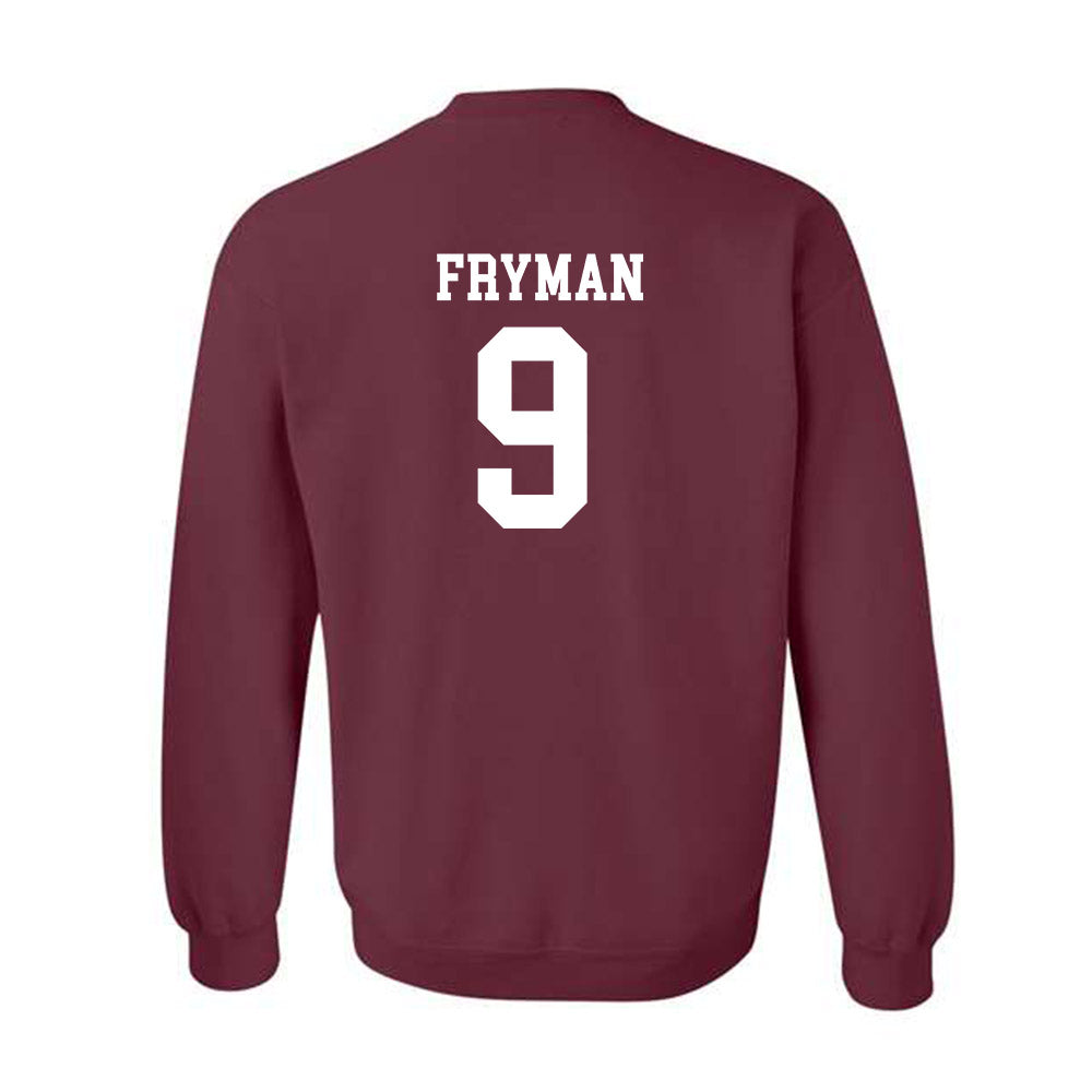 Texas State - NCAA Baseball : Bennett Fryman - Classic Shersey Crewneck Sweatshirt-1