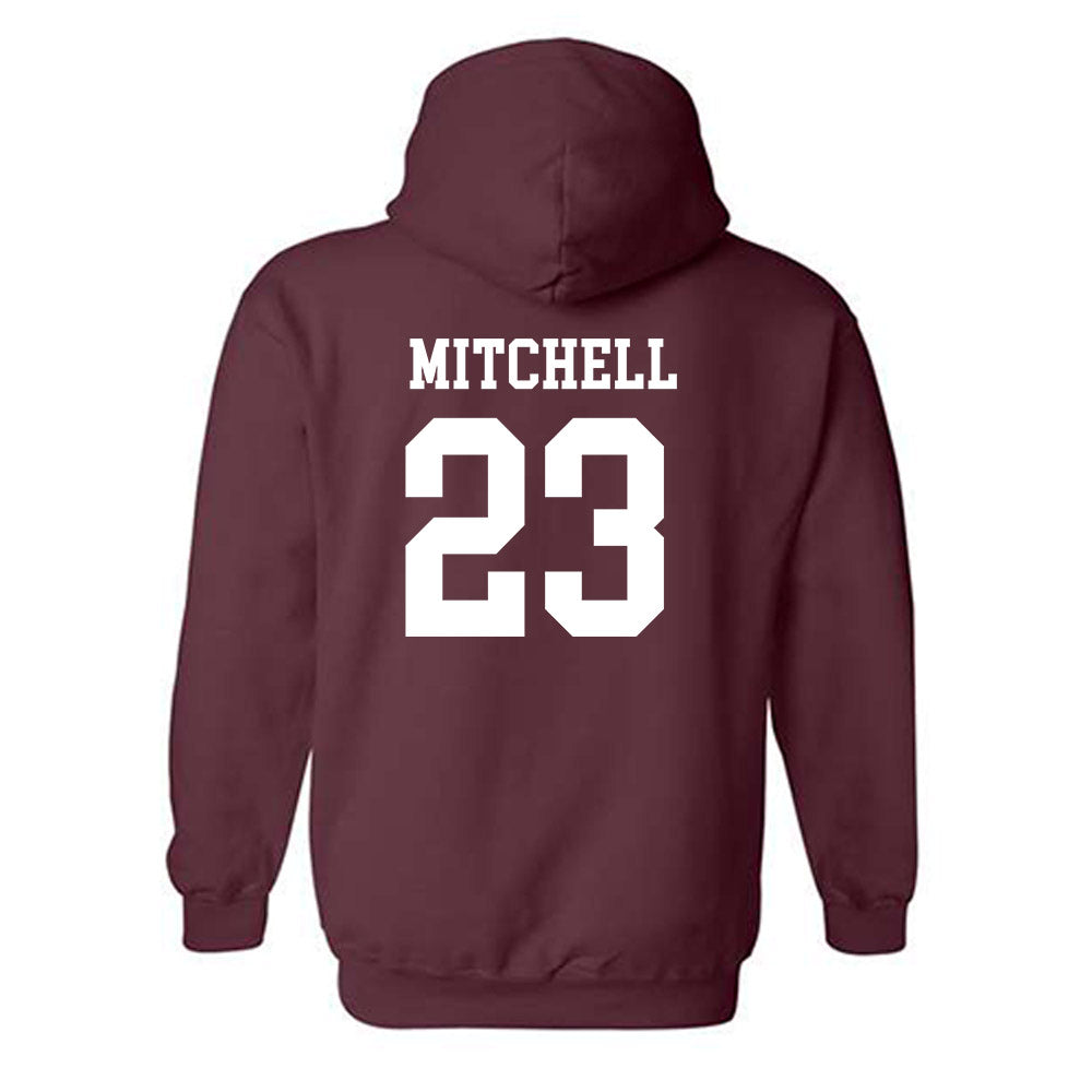 Texas State - NCAA Baseball : Drayton Mitchell - Classic Shersey Hooded Sweatshirt-1