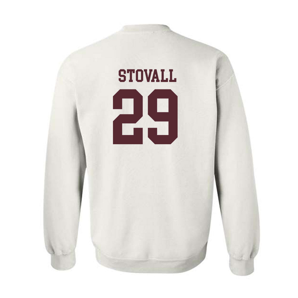 Texas State - NCAA Baseball : Kortland Stovall - Classic Shersey Crewneck Sweatshirt-1