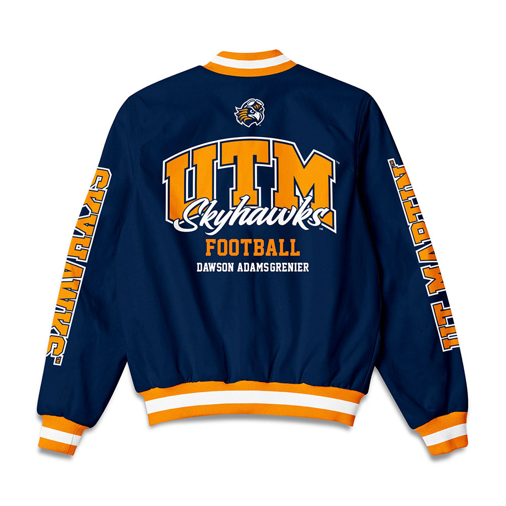UT Martin - NCAA Football : Dawson Adams-Grenier - Bomber Jacket-1