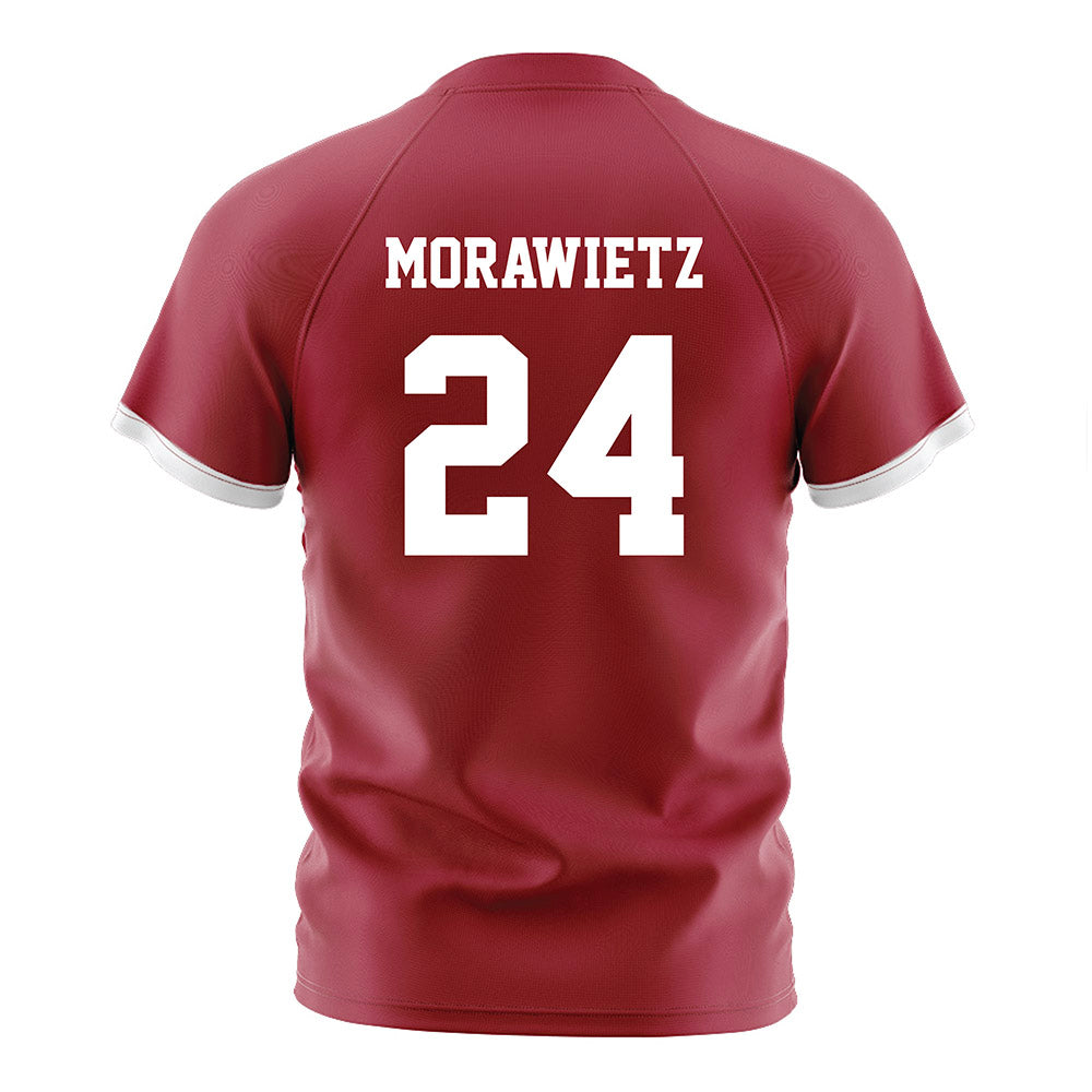 Arkansas - NCAA Women's Soccer : Kayla Morawietz - Cardinal Soccer Jersey-1