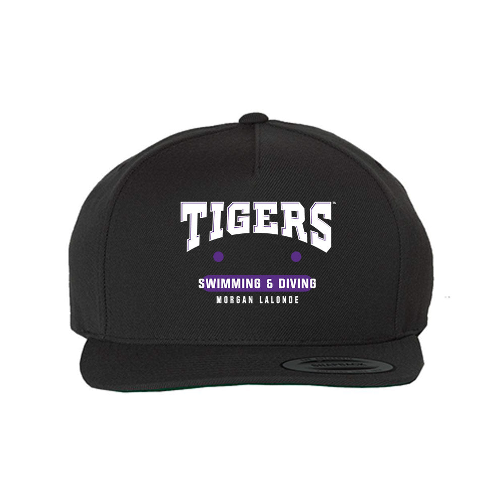 LSU - NCAA Women's Swimming & Diving : Morgan Lalonde - Snapback Hat-0