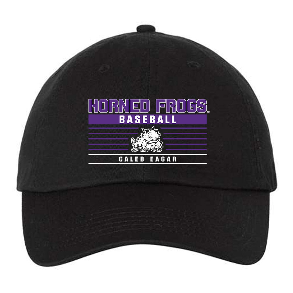 TCU - NCAA Baseball : Caleb Eagar - Dad Hat-0