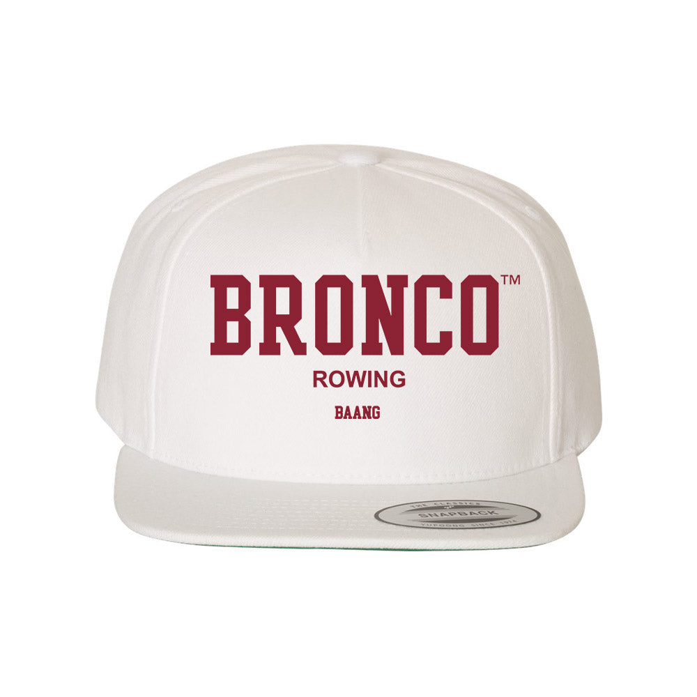SCU - NCAA Women's Rowing : Sera Baang - Snapback Hat-0