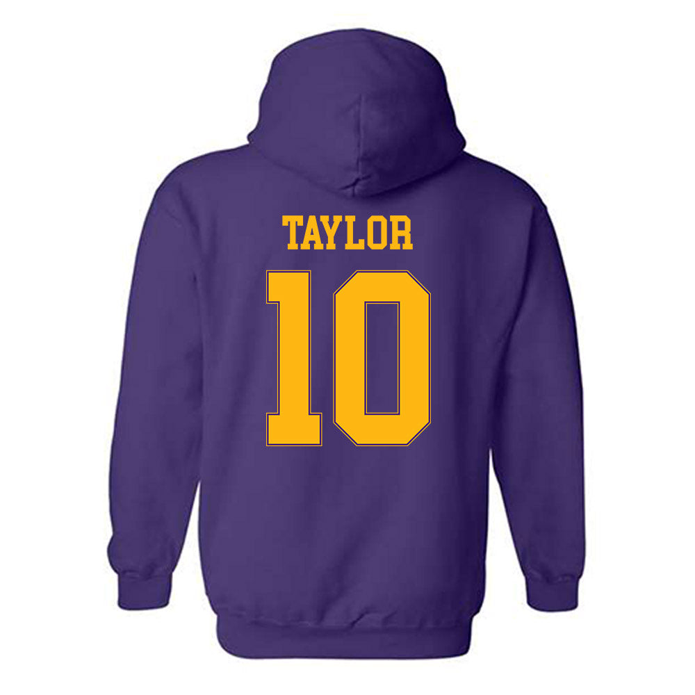 Northern Iowa - NCAA Men's Basketball : RJ Taylor - Classic Shersey Hooded Sweatshirt-1