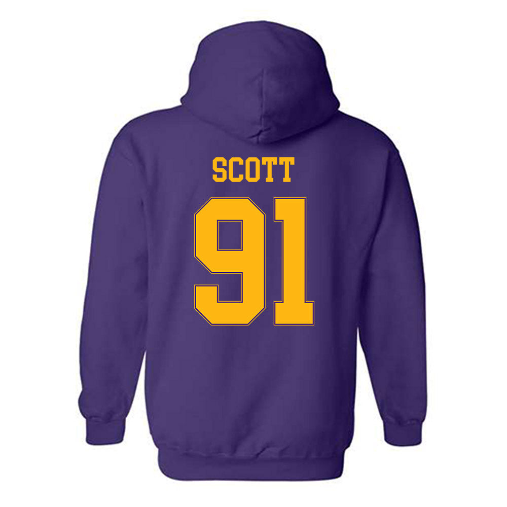 Northern Iowa - NCAA Football : Jimmy Scott - Classic Shersey Hooded Sweatshirt-1