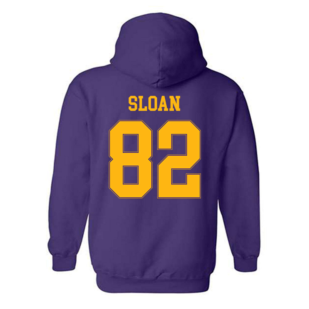 Northern Iowa - NCAA Football : Jamiir Sloan - Classic Shersey Hooded Sweatshirt-1