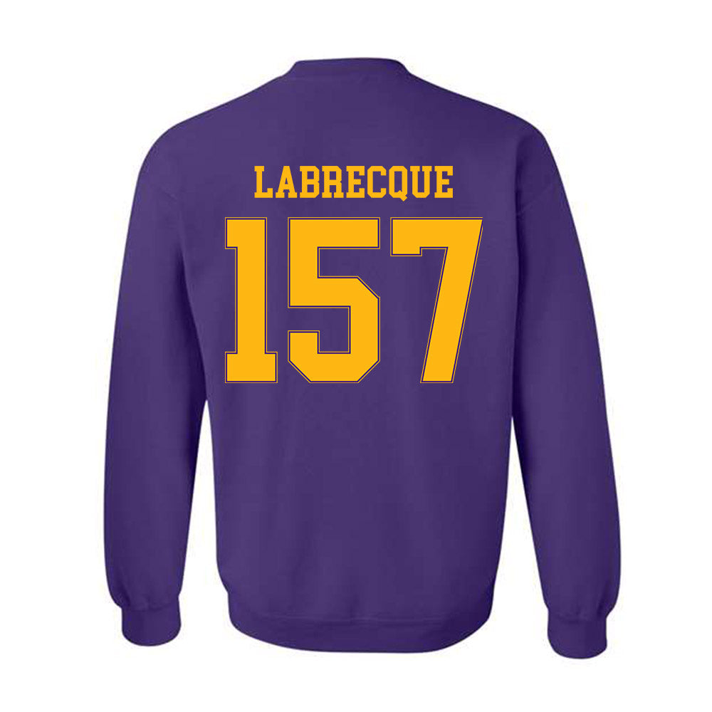 Northern Iowa - NCAA Wrestling : Chris Labrecque - Classic Shersey Crewneck Sweatshirt-1