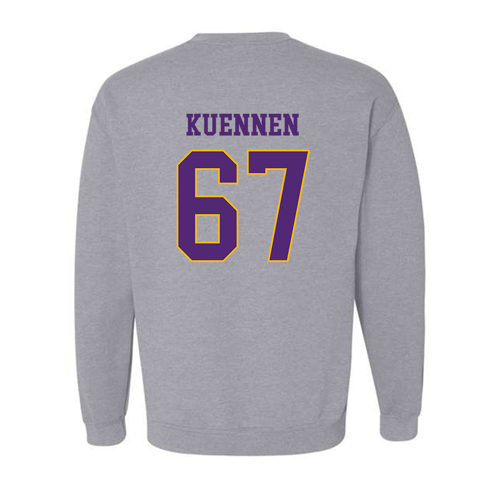 Northern Iowa - NCAA Football : Landen Kuennen - Classic Shersey Crewneck Sweatshirt-1