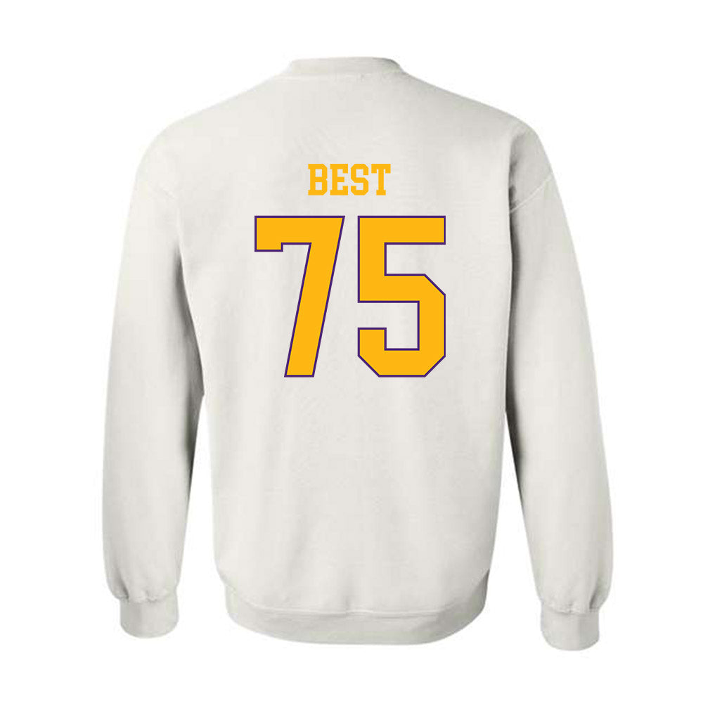Northern Iowa - NCAA Football : Connor Best - Classic Shersey Crewneck Sweatshirt-1