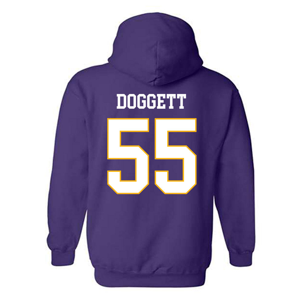 Northern Iowa - NCAA Football : Tate Doggett - Classic Shersey Hooded Sweatshirt-1