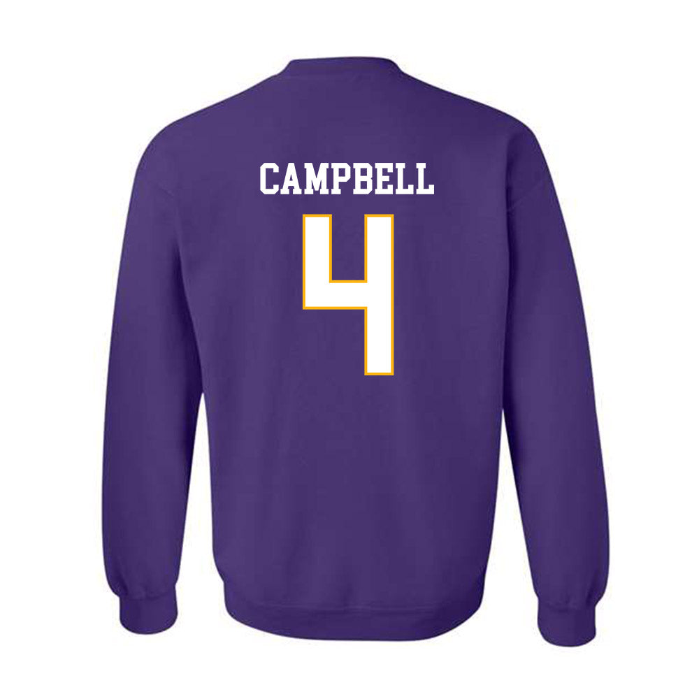 Northern Iowa - NCAA Men's Basketball : Trey Campbell - Crewneck Sweatshirt