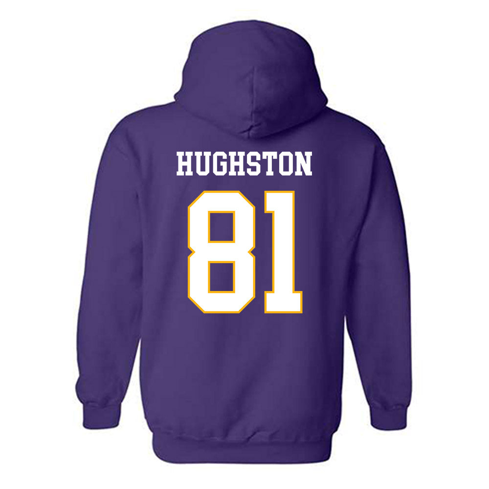 Northern Iowa - NCAA Football : Briggs Hughston - Classic Shersey Hooded Sweatshirt-1