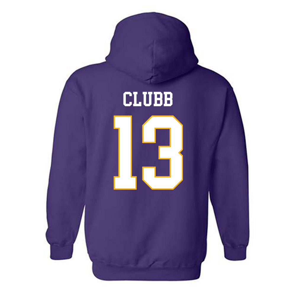 Northern Iowa - NCAA Women's Volleyball : Calia Clubb - Classic Shersey Hooded Sweatshirt-1