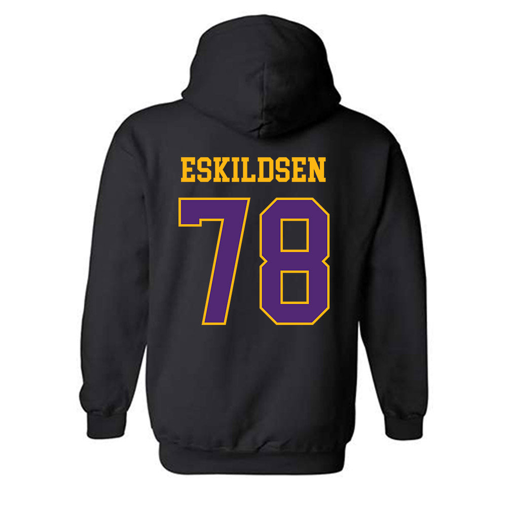 Northern Iowa - NCAA Football : Colby Eskildsen - Classic Shersey Hooded Sweatshirt-1