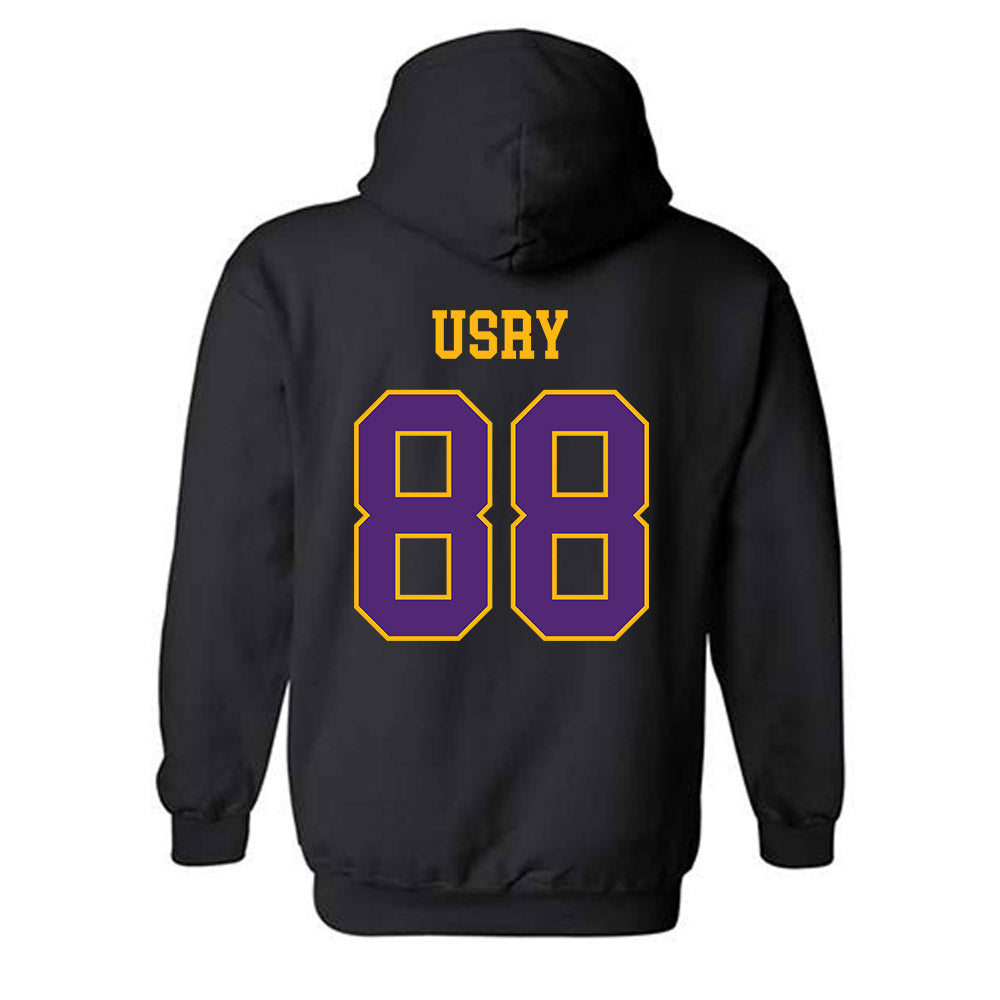 Northern Iowa - NCAA Football : Leyton Usry - Classic Shersey Hooded Sweatshirt-1