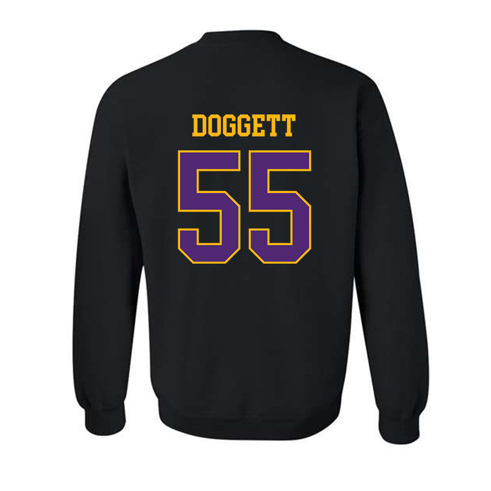 Northern Iowa - NCAA Football : Tate Doggett - Classic Shersey Crewneck Sweatshirt-1