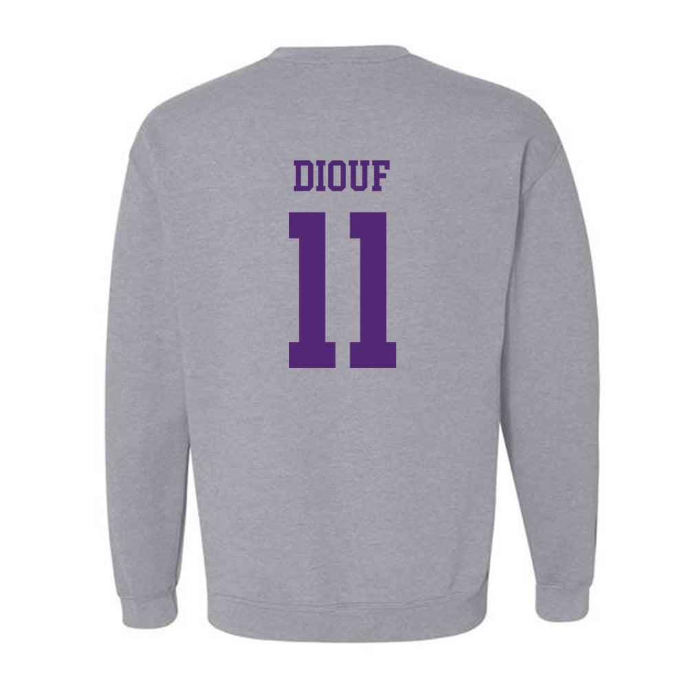 Northern Iowa - NCAA Men's Basketball : Ismael Diouf - Classic Shersey Crewneck Sweatshirt-1
