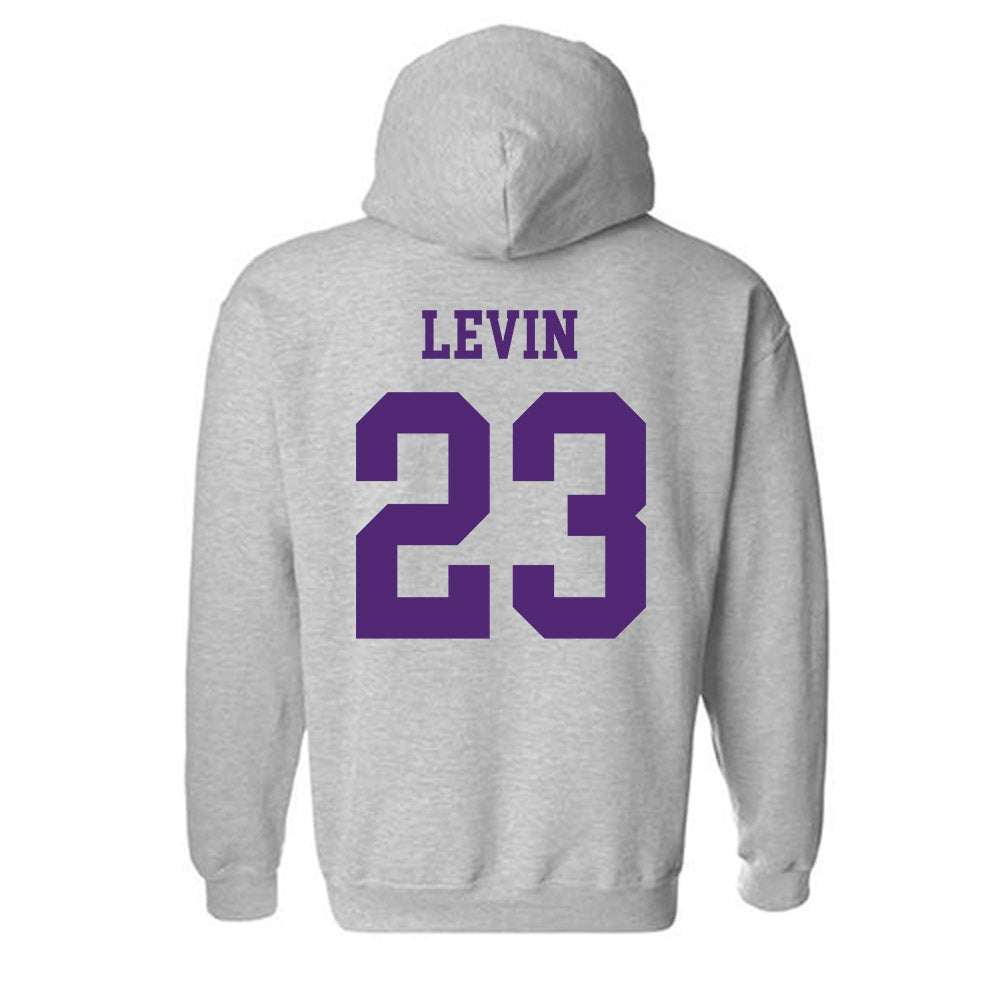 Northern Iowa - NCAA Women's Basketball : Callie Levin - Classic Shersey Hooded Sweatshirt-1